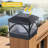 Black Led Solar Led Post Cap Light With Flame Flicker And Standard Mode-1451967334