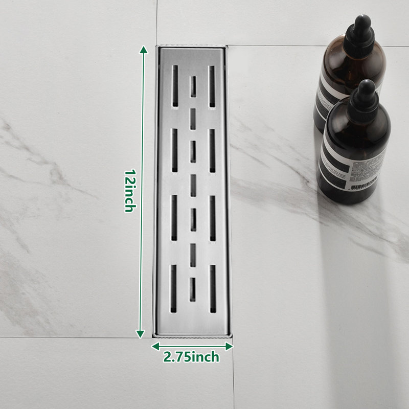 Drain de douche linéaire 12 "