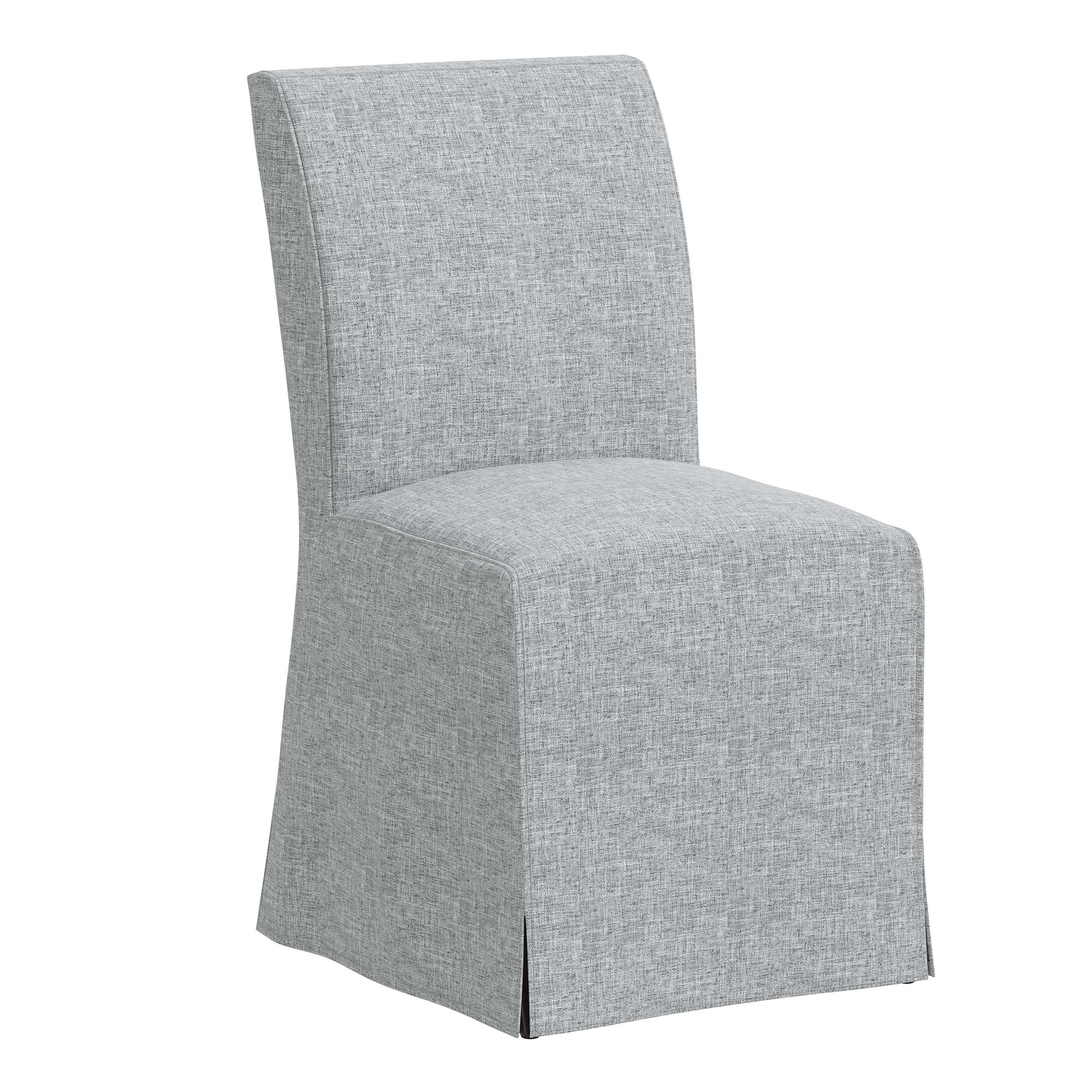Sumatra Upholstered Parsons Chair, Zuma Pumice