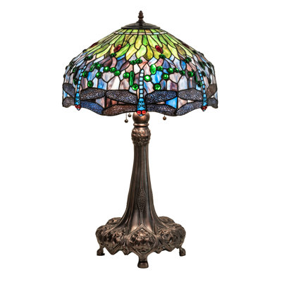 Tiffany Hanginghead Dragonfly Table Lamp