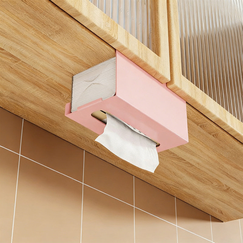 Papier essuie-tout mural de cuisine, Rose