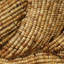 Anguilla 6-Light Wood Beaded Chandelier, Natural-325847781