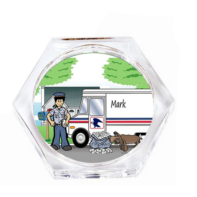 Ensemble de 4 sous-verres personnalisés, Oui