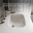 Quo Wall Mounted Single Bathroom Vanity with Solid Wood Top-124966460-91943346