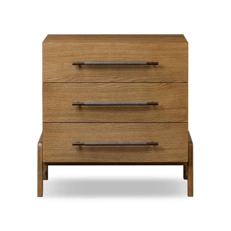 Commode 3 tiroirs Rosedale, Amber Oak