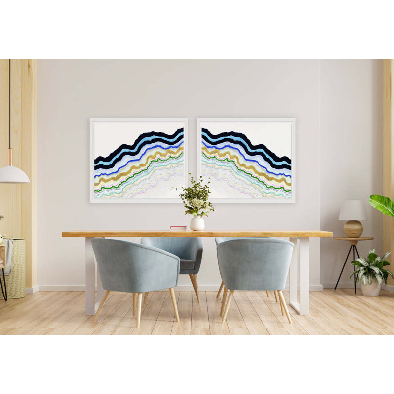 Symphonic Atlas #2 By Kristi Kohut, White Wood, 48" H x 36" W