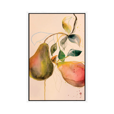 Pear I by Leigh Viner - Gallery-Wrapped Canvas Giclée on Canvas