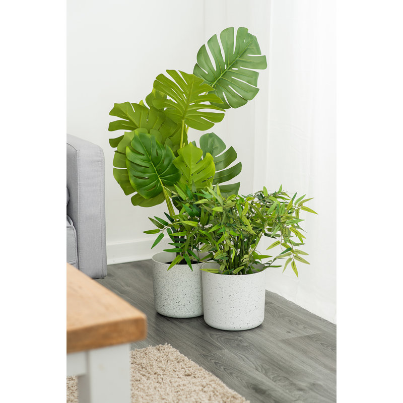 Aben Pot Planter, White