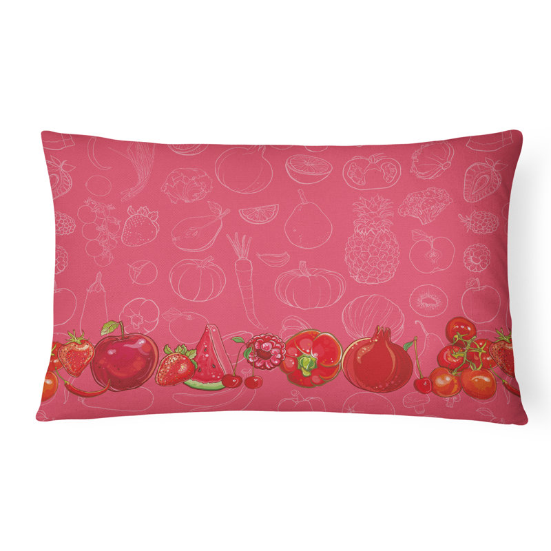 Coussin lombaire fruits et légumes