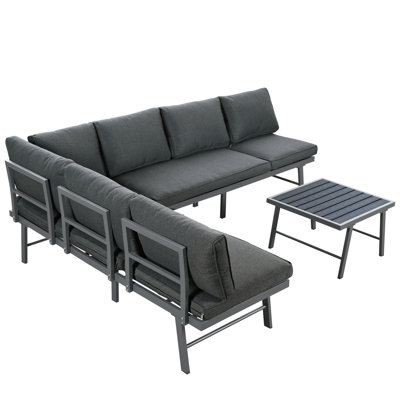 5-6 Seater Garden Furniture Set