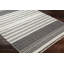 Tapis noir en polyester tissé à la machine Gigi-935867571