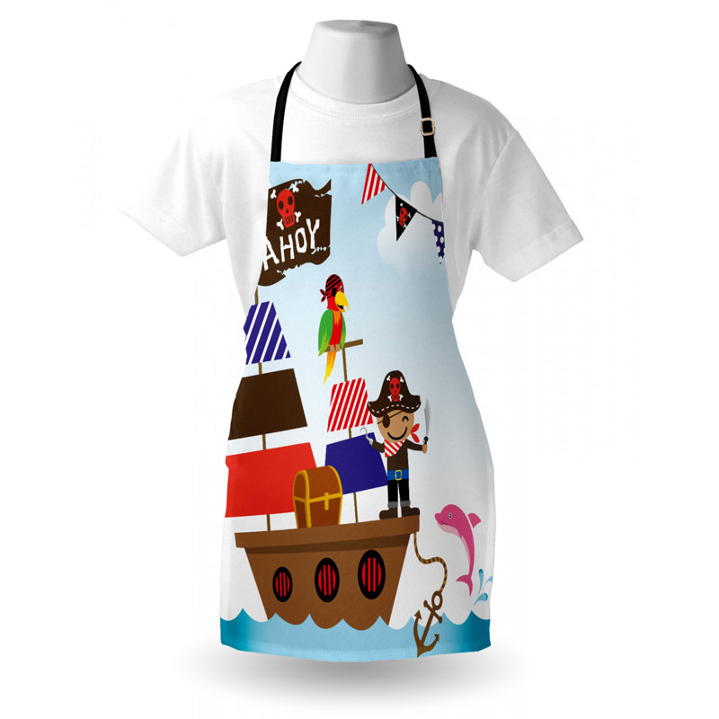 Tablier de garçon ahoy
