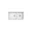 Gunnison 33.5 in. L Undermount Double Basin Kitchen Sink-128343122
