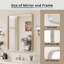 Cadre rectangulaire en aluminium et verre trempé mural pour salle de bain, meubles de salon, miroir de meuble-lavabo-657735975-657735968