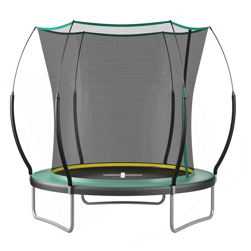 8FT Springfree no Gap Trampoline, Green
