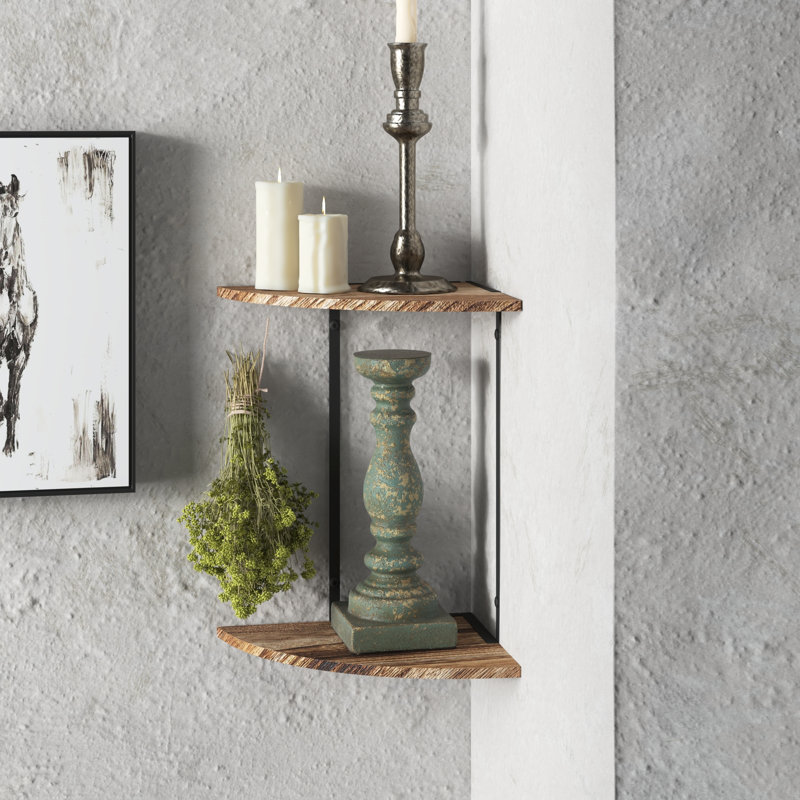 Arkadelphia 2 Piece Floating Shelf