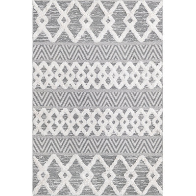Archie-Jay Cotton Abstract Indoor Rug