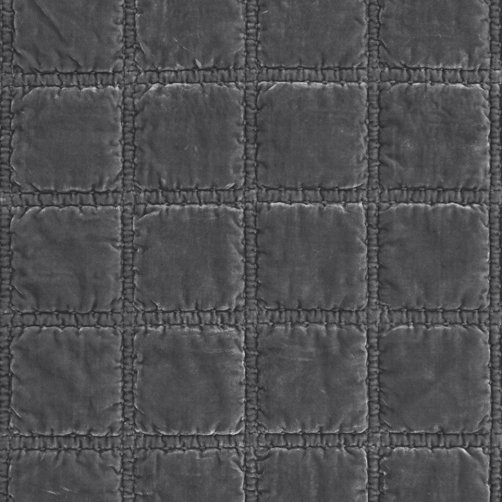 Stella Velvet Throw Blanket, Slate
