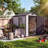 4x6 FT Outdoor Storage Shed, Plastic Resin Garden Shed with Lockable Door & Window-122939065