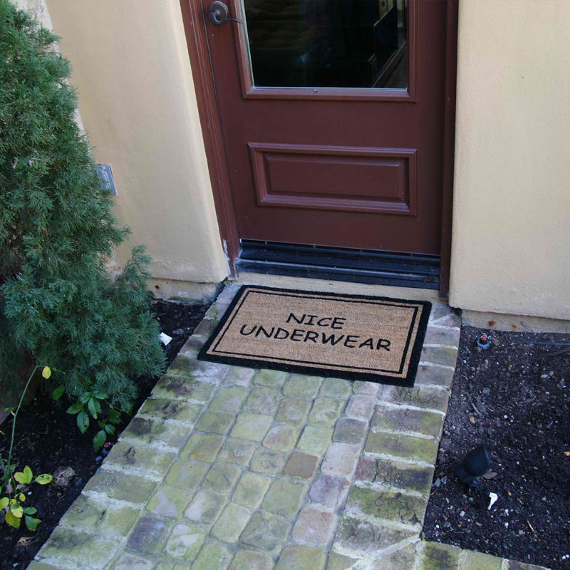 Tapis d'entrée antidérapant 30 po x 18 po
