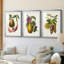 Fruit of the Tropics I - reproduction sur mesure encadrée de qualité supérieure - 3 pièces-1801755468-1801755467