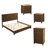 4-Piece Bedroom Set With A King Size Bed-1045604355-1045604357-1045604377