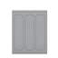 Grand lit escamotable avec tablettes