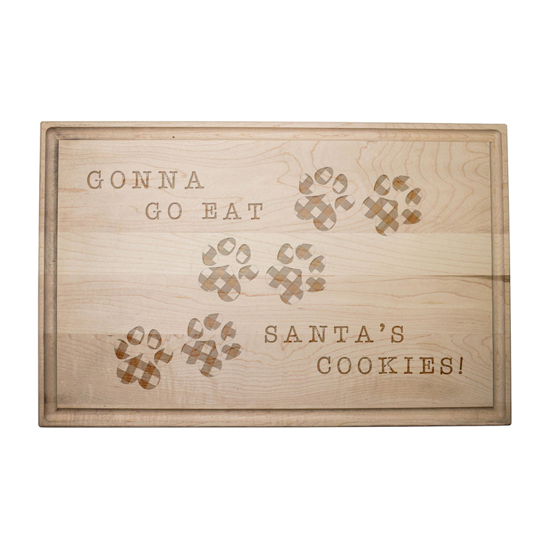 Gonna Go Eat Santa's Cookies Cutting Board