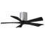 60" Irene 5-Blade Hugger Ceiling Fan with Wall Remote-1087667382-1087667332-1087667391