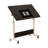 Foldable Mobile Stand Up Desk With Wheels-670337525