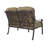 Nanafalia 6-Piece Patio Loveseat Conversation Set with Cushions and 21 x 42" Rectangular Coffee Table