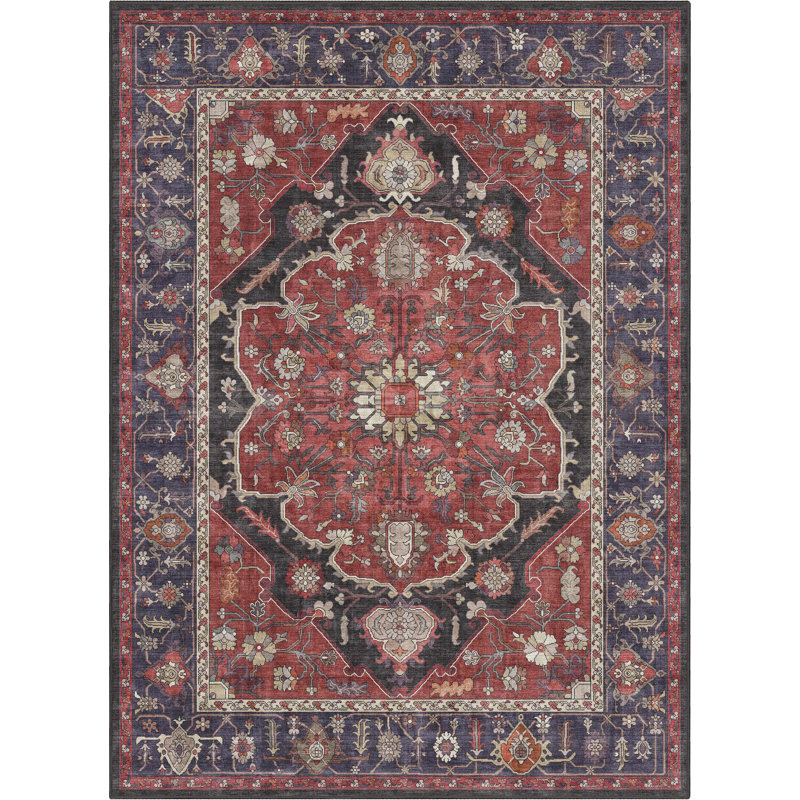 Tapis beige Bungalow Bungalow Aylena Hereke, Rectangle 5 pi 3 po x 7 pi 3 po