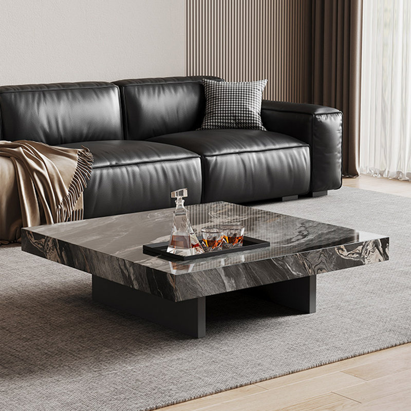 Table basse Modern, H 12,2 po x L 39,4 po x l 39,4 po
