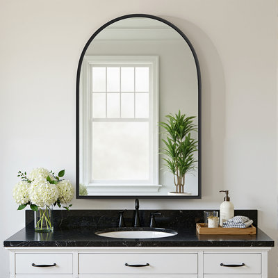 Hogsett Arch Metal Bathroom Medicine Cabinet