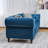 Selita 64.96" Velvet Loveseat Sofa With Nailhead-1242889125