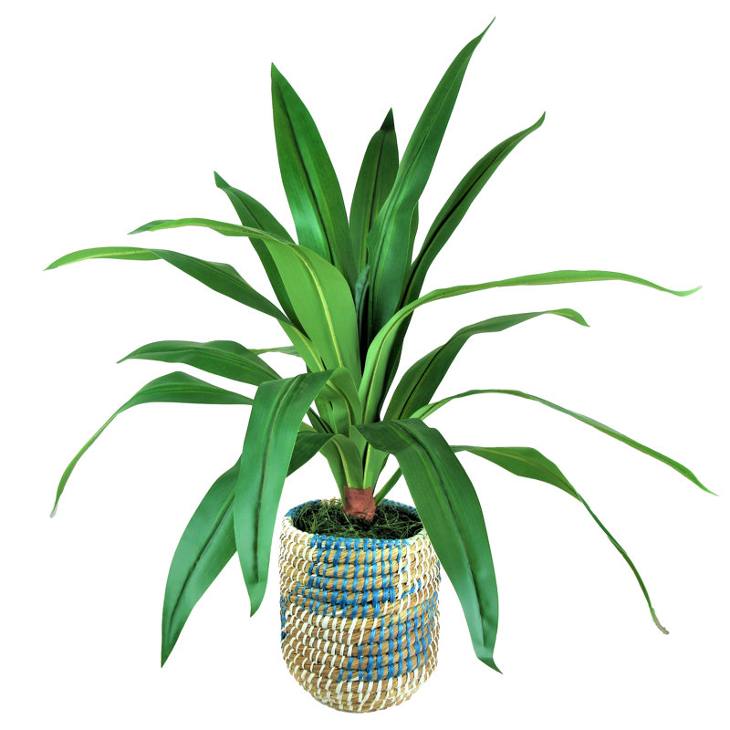 Plante artificielle en panier 36 po Lieschen