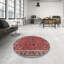 Tapis traditionnel rouge / noir Pearces-1504670258