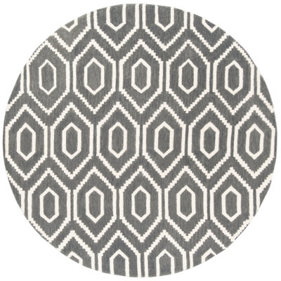 Forsberg Hand Tufted Wool Geometric Rug