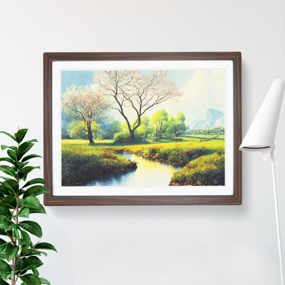 Spring Forest Steam Vol.1 - Framed Print