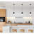 Modern 1 Light Glass Shade Pendant-26155935