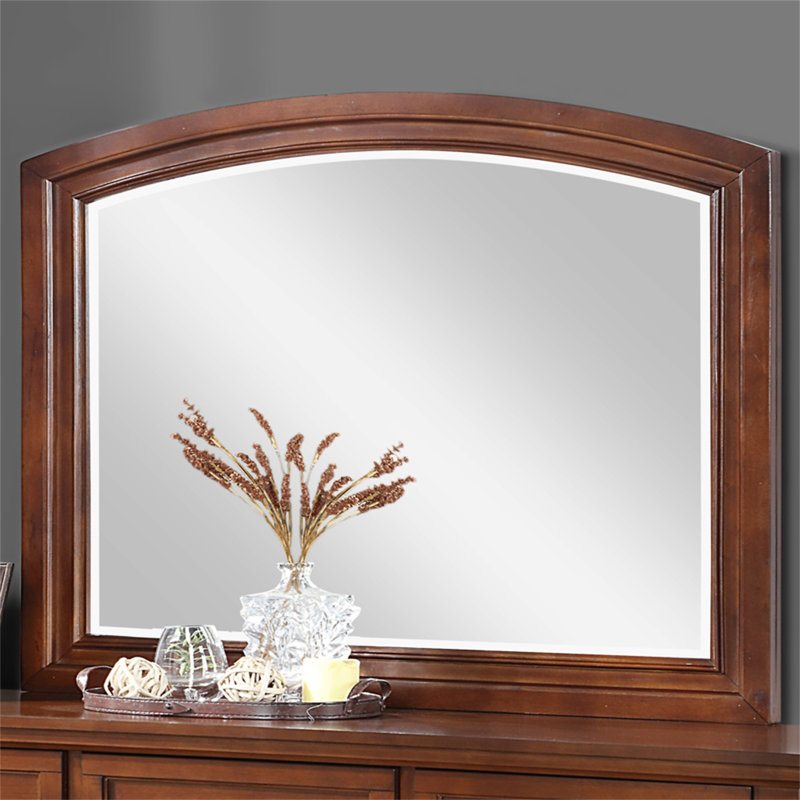 Charming Cherry Traditional Mirror (Includes Mirror Only)