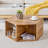 Hexagonal MDF Coffee Table,Multi-Hole Design To Give More Storage Space, Simple And Convenient Design Makes It Suitable For All Kinds Of Style Scenes. -808302285