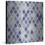 «Blue and White Diamonds», reproduction sur métal-17695222