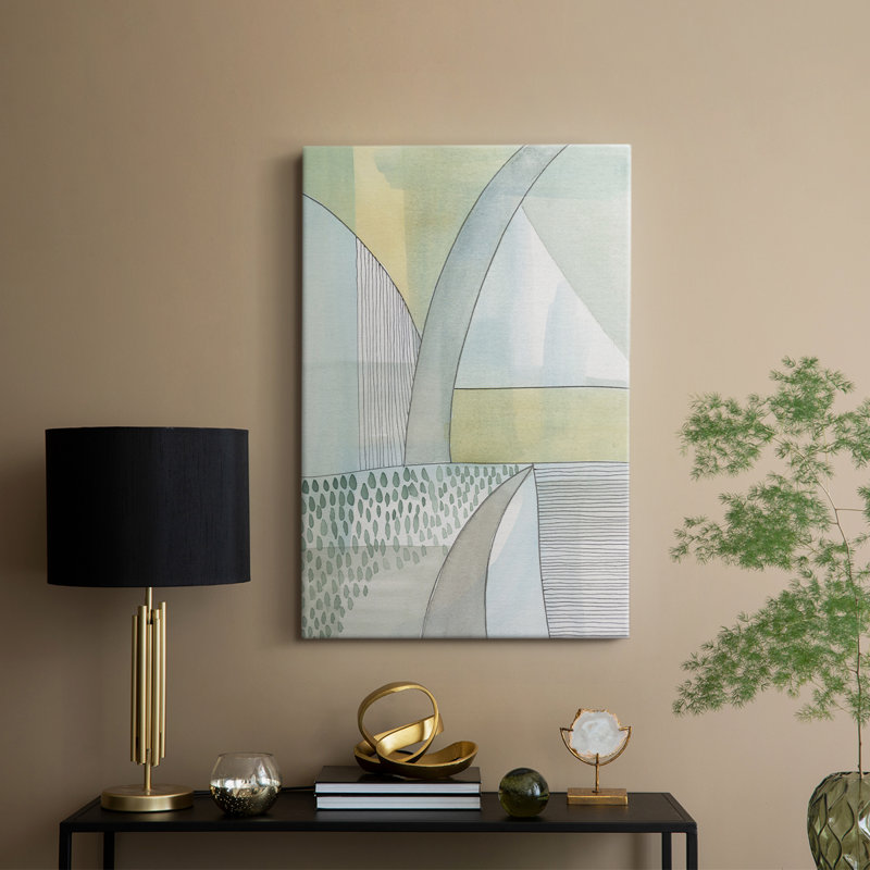 Mint Reflection II - galerie sur mesure, H 18 po x l 12 po