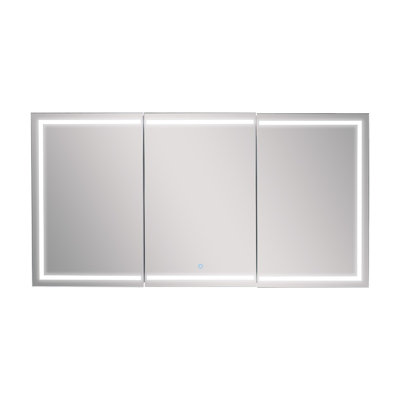 Medicine Cabinet Jahna Collection - 60"-White Matte