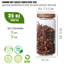 Glass Jar - Set of 3