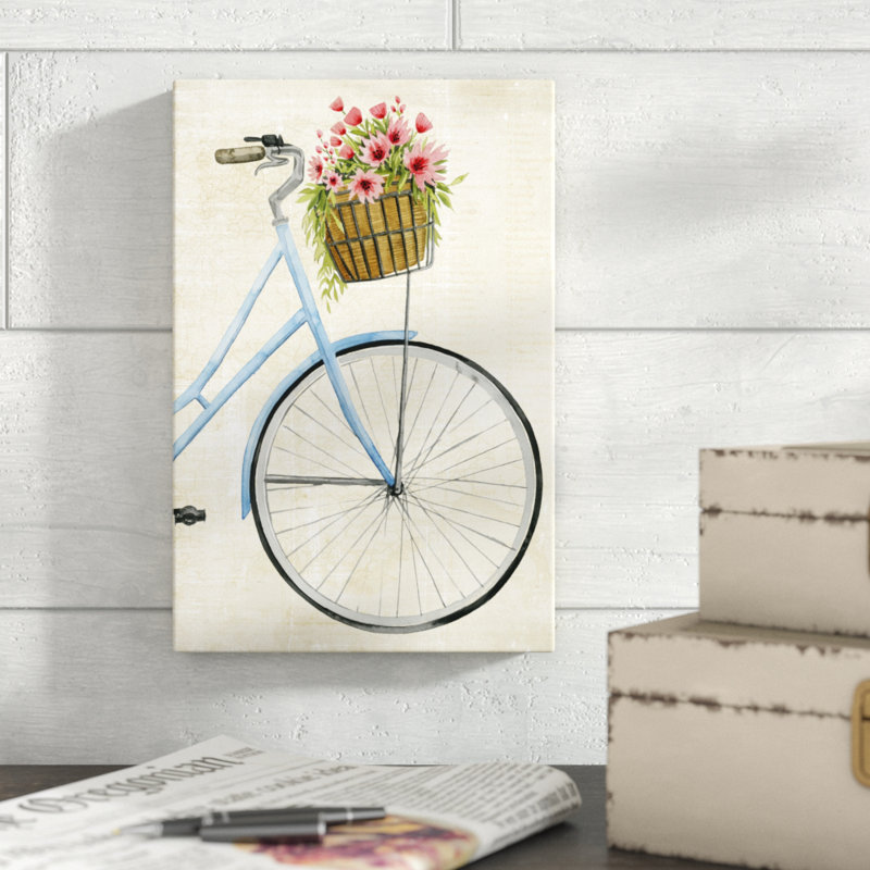 Courier Fleur II by Grace Popp - Painting Print, 30cm H x 20cm W, Wrapped Canvas