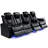 124.4 Inch Power Recliner 4 PC Set With Top-Grain Nappa Leather, Fully Adjustable Relaxation, Smart Charging, And Dynamic RGB LED Lighting, Recliner-1772762038
