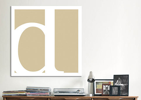 5by5collectif - Impression sur toile tendue, H 26 po x l 26 po x P 1,5 po, d