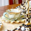 Courtly Check® Ceramic Fluted Dessert Plate